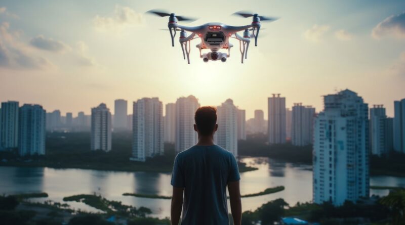 drones capteurs iot securité chantiers français