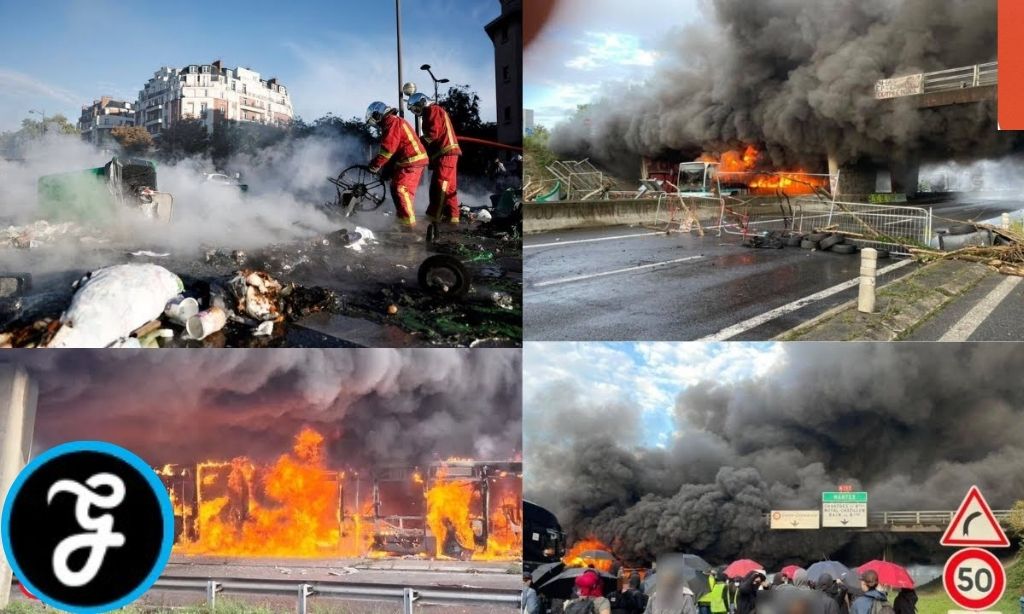 bloquez tout émeutes france