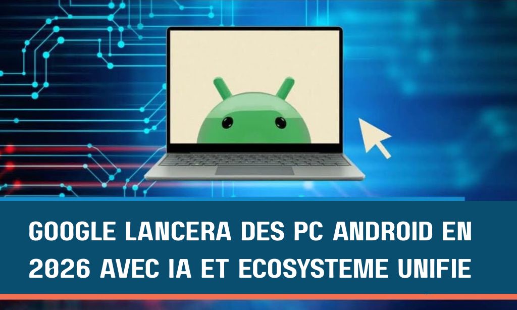 Google lancera PC Android 2026