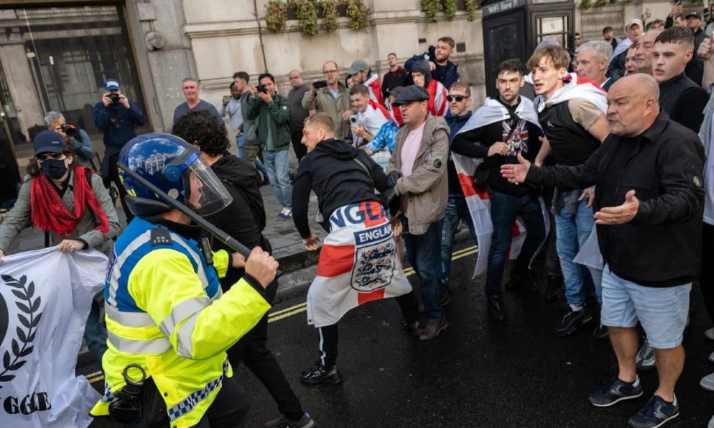 manifestations anti-immigration Londres