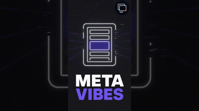 Meta Vibes création vidéo IA