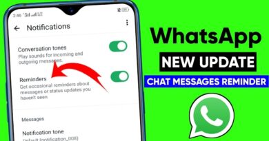 rappels de messages WhatsApp