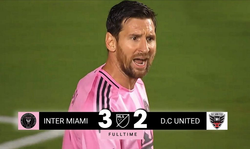 Messi doublé Inter Miami DC United MLS