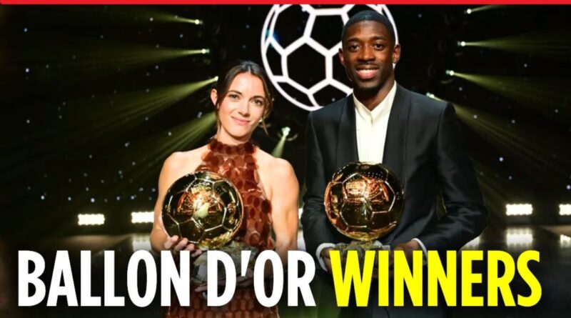 ballon dor 2025 gagnants dembele bonmati