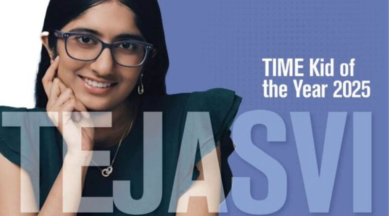 Tejasvi Manoj Enfant de l'année