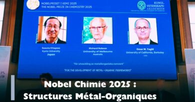 prix nobel chimie 2025 structures metal organiques