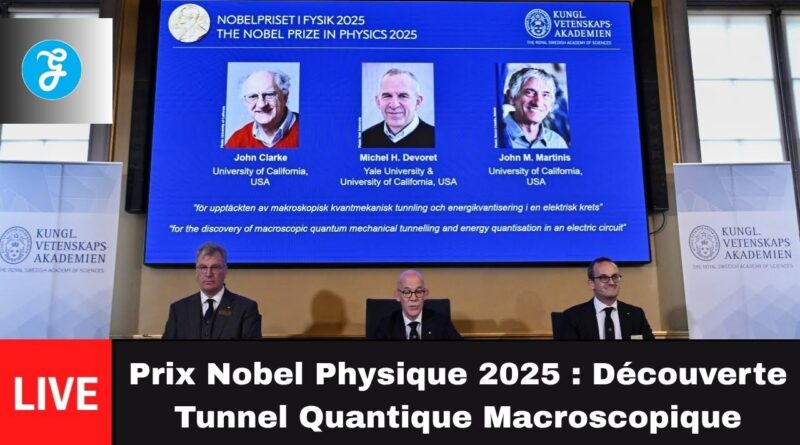 Prix Nobel Physique 2025