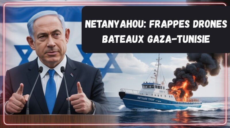 Netanyahou frappes drones Gaza