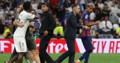 Vinicius Jr Clásico incident