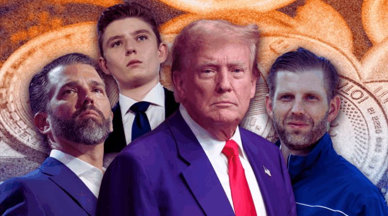 famille Trump cryptomonnaies