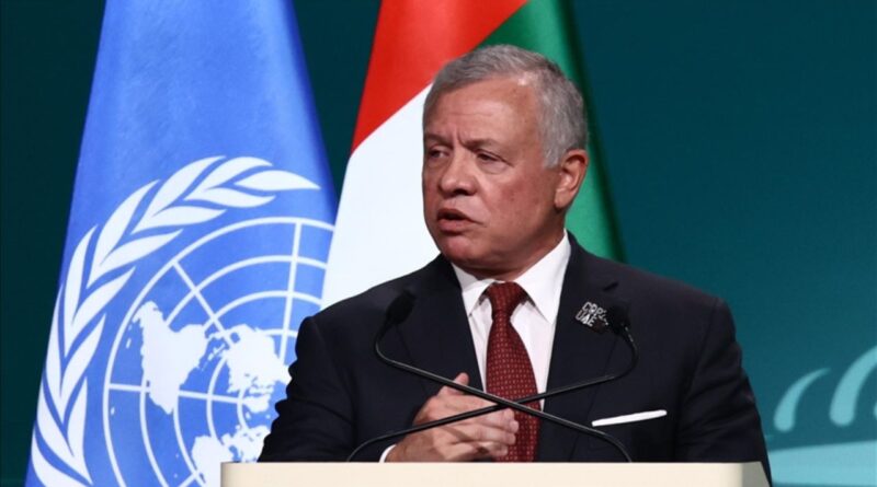 roi de Jordanie paix Gaza