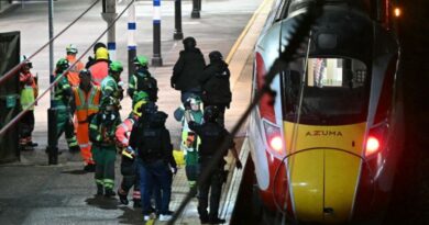 agressions au couteau train Doncaster Londres