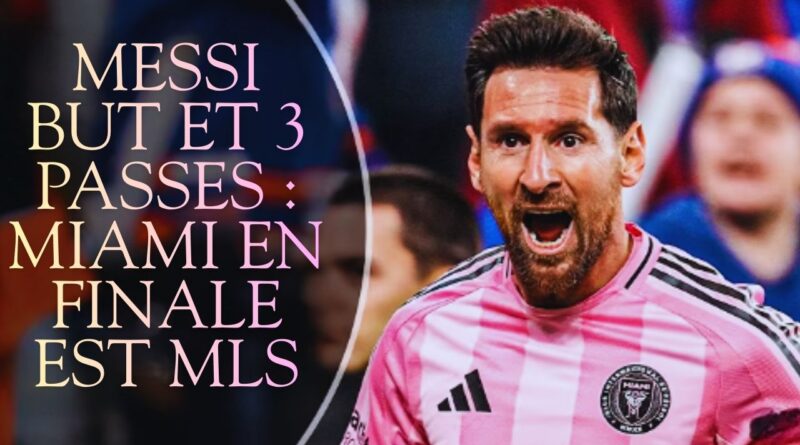 messi inter miami victoire cincinnati mls playoffs