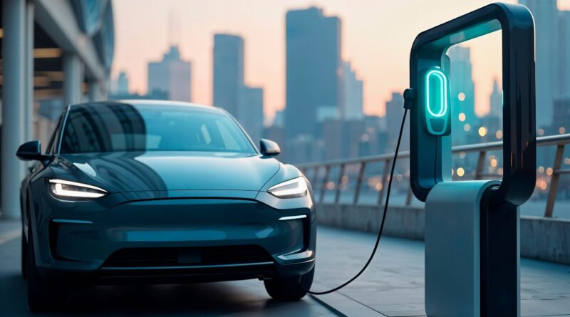 Dynamique de la chaîne d'approvisionnement des véhicules électriques en France