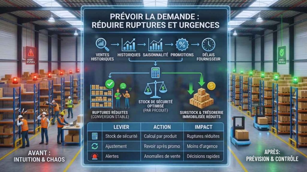 Prévoir La Demande Pour Réduire Ruptures Et Urgences