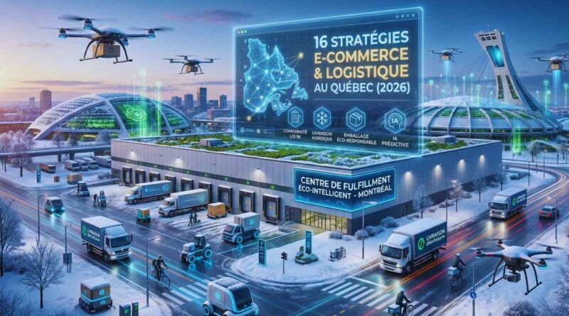 logistique du commerce électronique Canada (Québec)