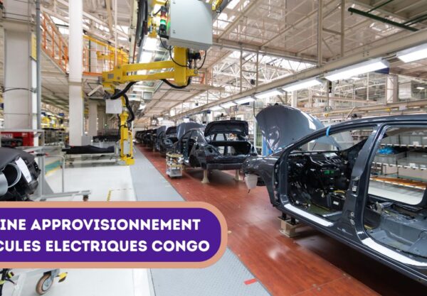chaine approvisionnement vehicules electriques congo