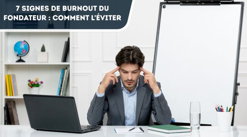 burnout du fondateur