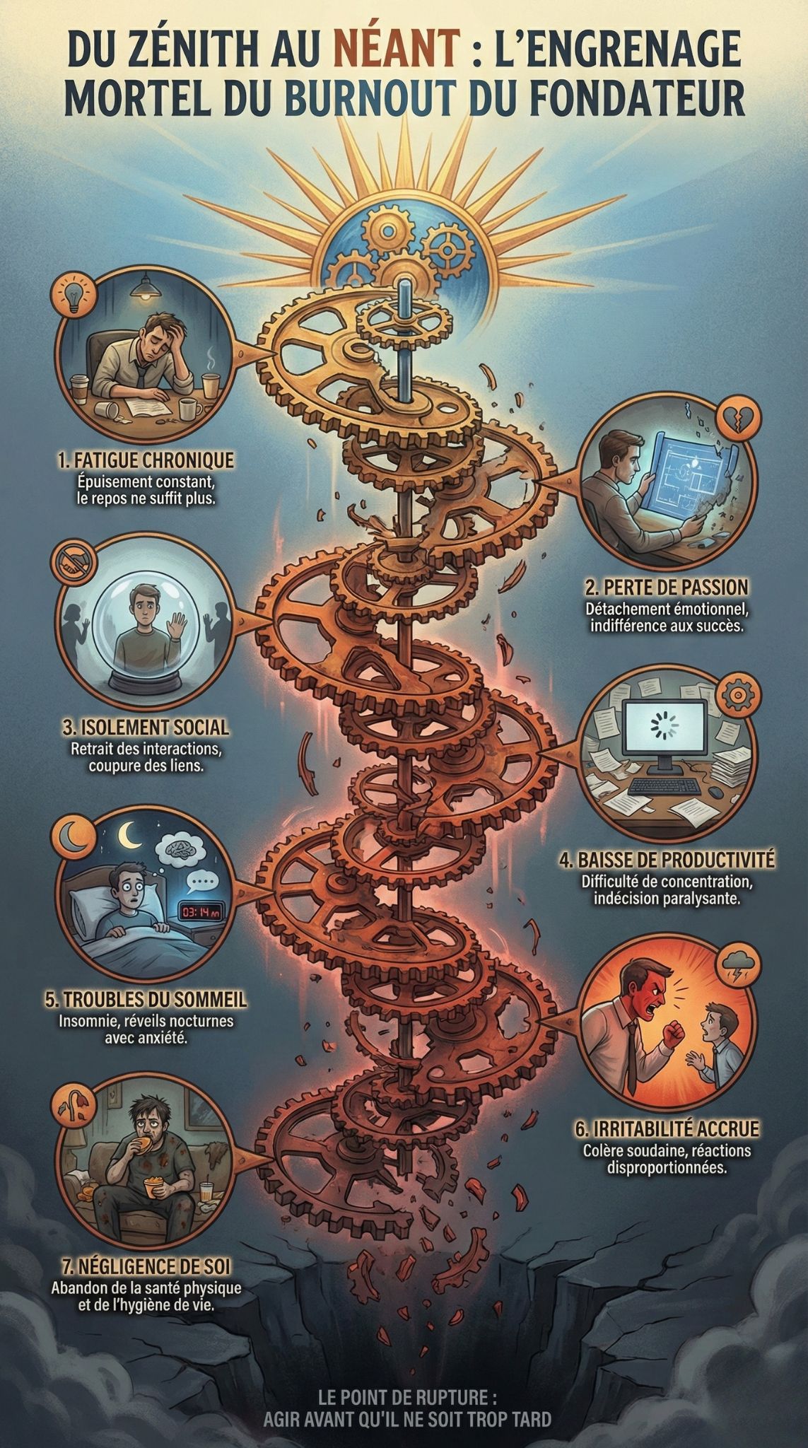 burnout du fondateur