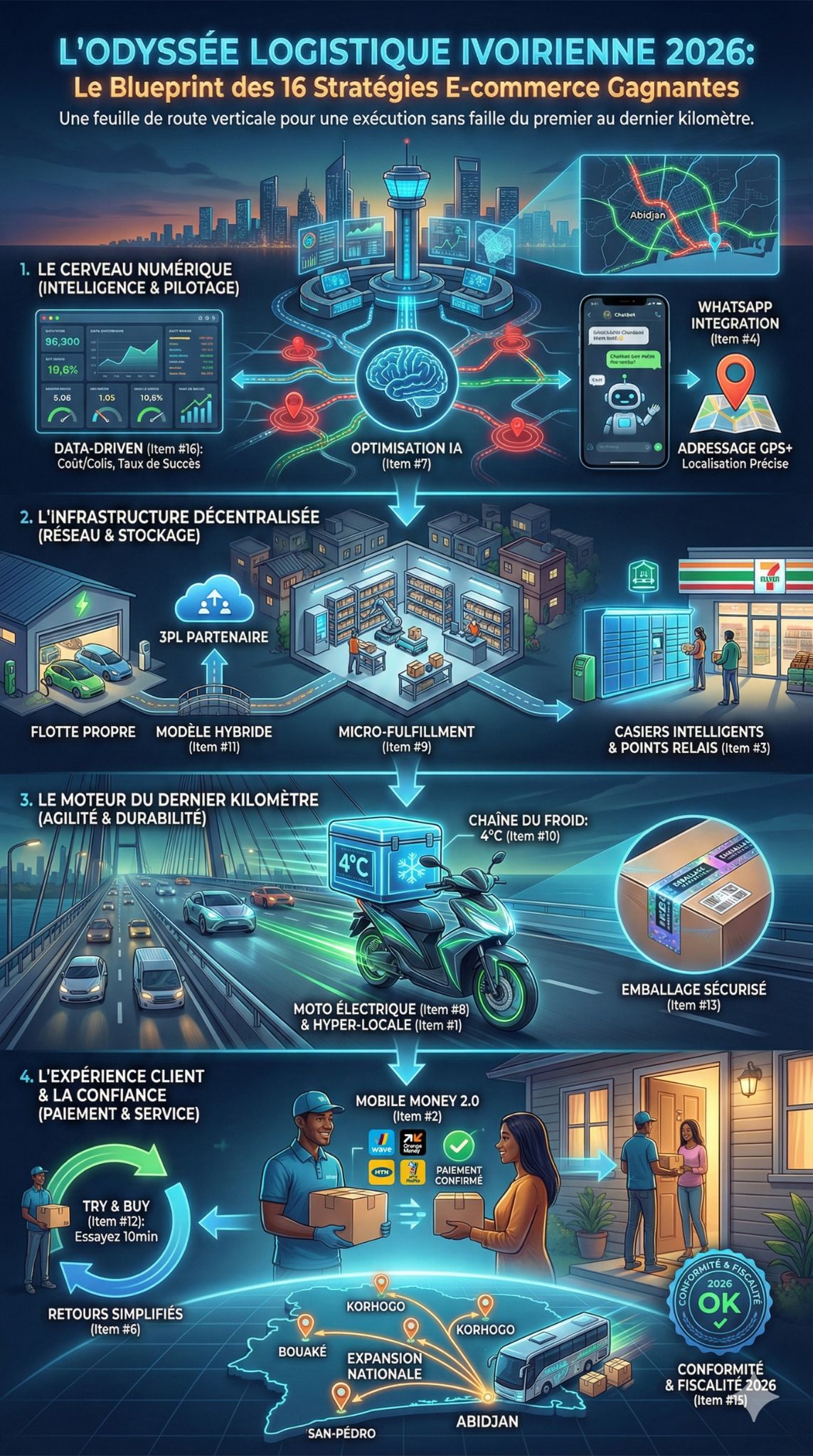 Stratégies Logistique E-commerce Côte d'Ivoire