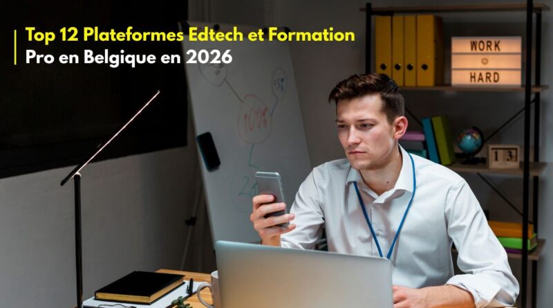 Plateformes Edtech et de perfectionnement professionnel