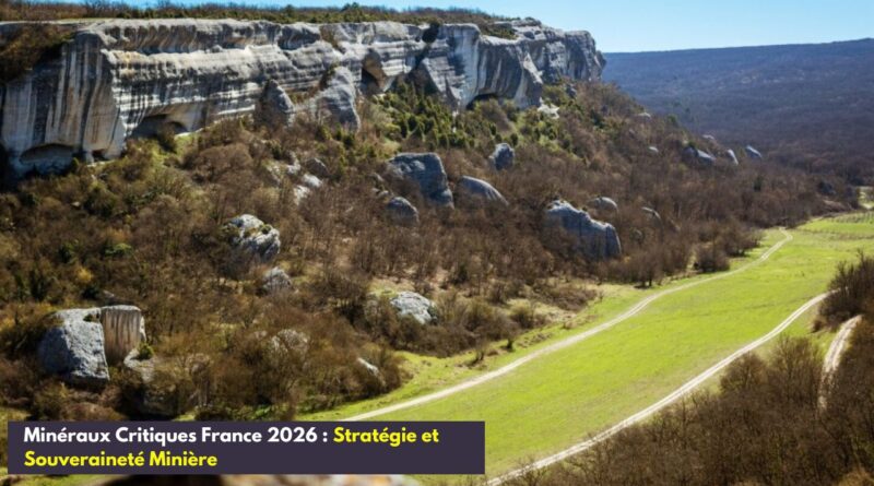 minéraux critiques France 2026