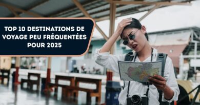 destinations de voyage peu fréquentées
