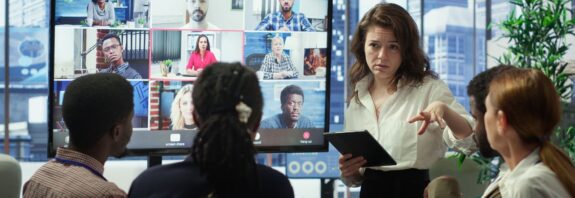 communication équipe à distance