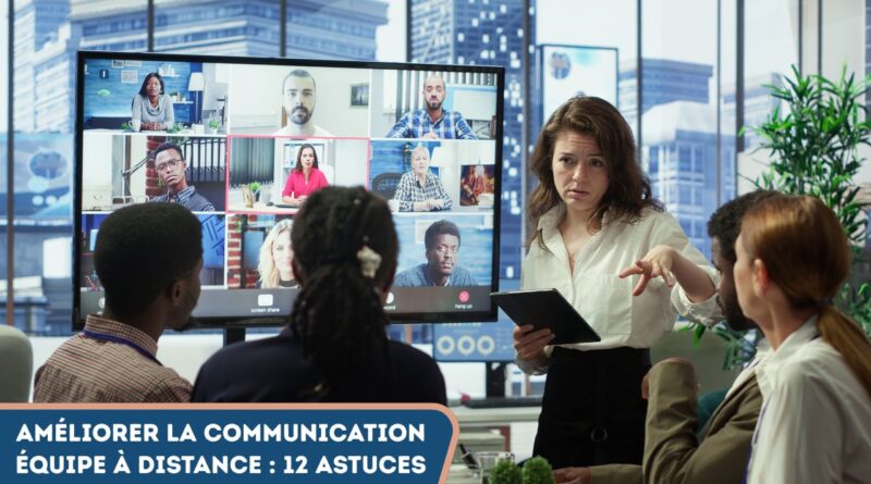 communication équipe à distance