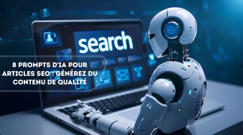 prompts d'IA pour articles SEO