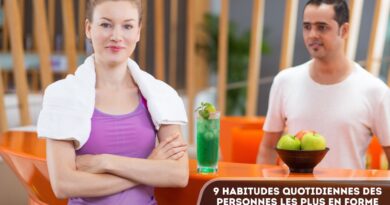 Habitudes quotidiennes des personnes les plus en forme