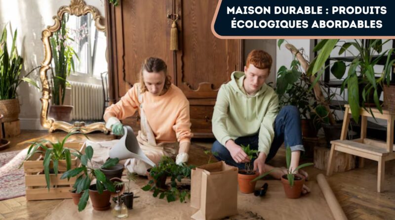 produits écologiques abordables