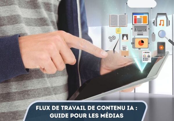 flux de travail de contenu IA