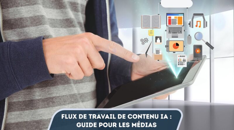 flux de travail de contenu IA