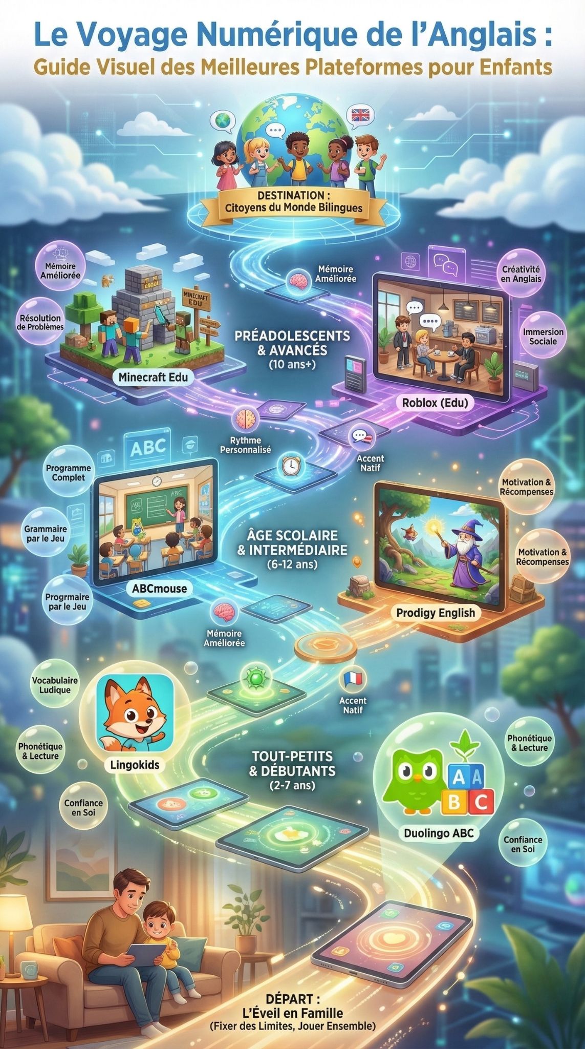 jeux numériques pour apprendre l'anglais