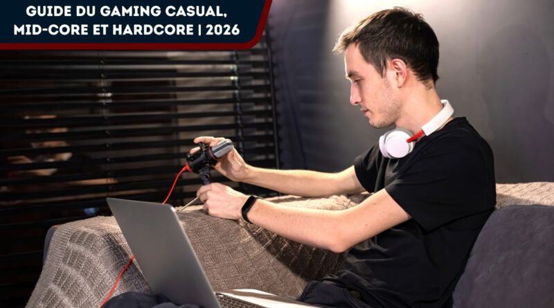 jeux occasionnels intermédiaires et hardcore