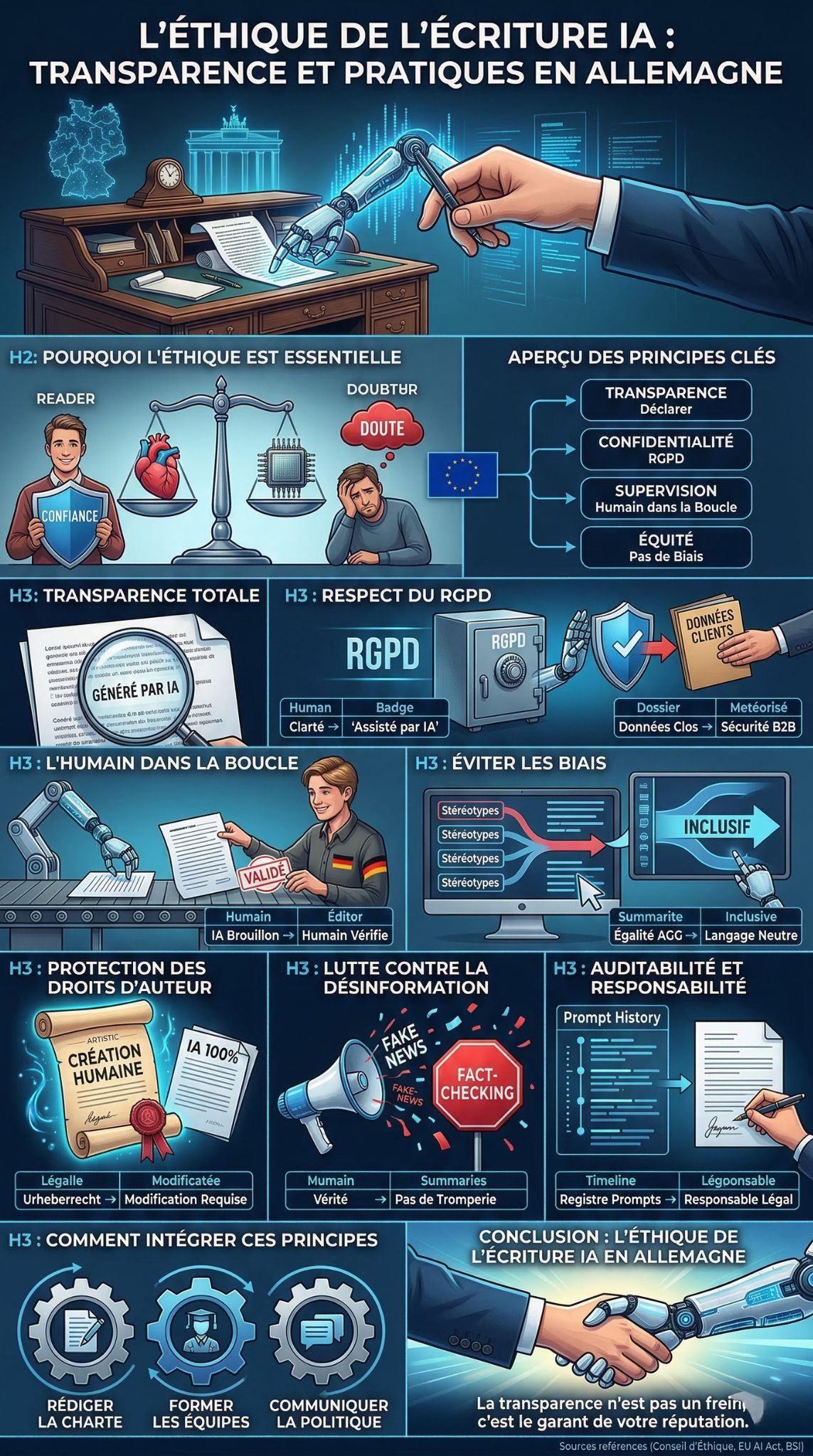 Éthique de l'écriture IA