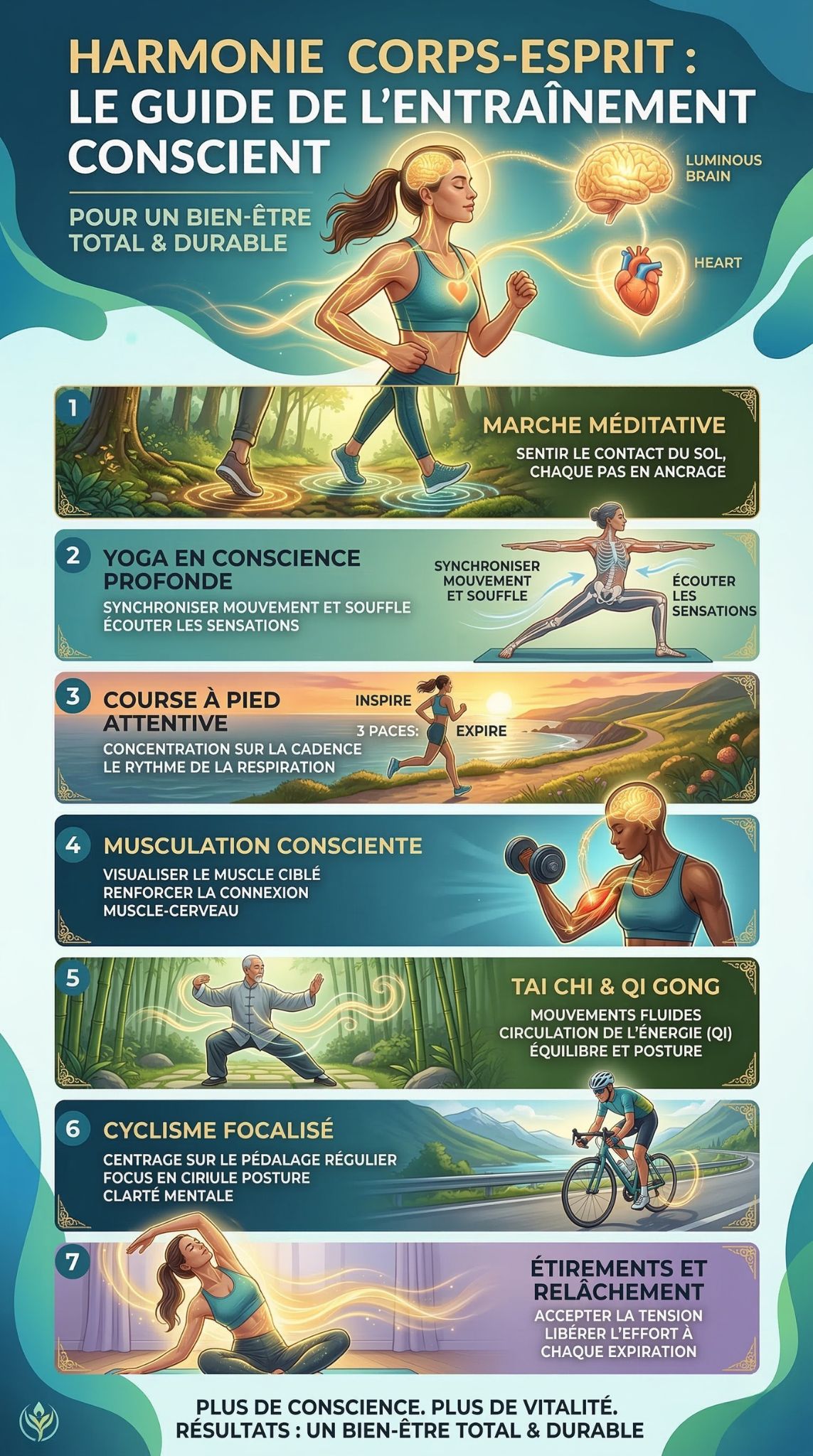 pleine conscience et exercice physique