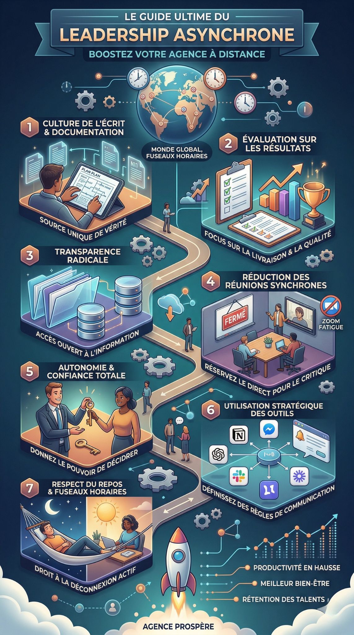 eadership asynchrone