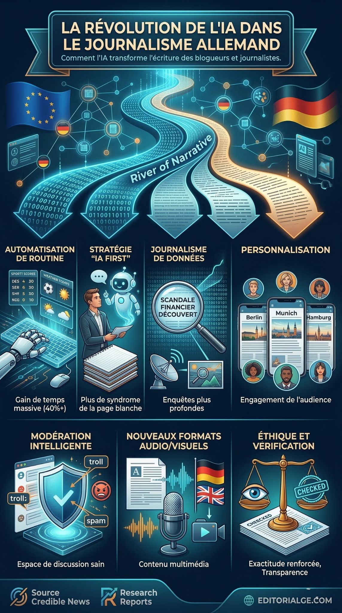 IA dans le journalisme allemand