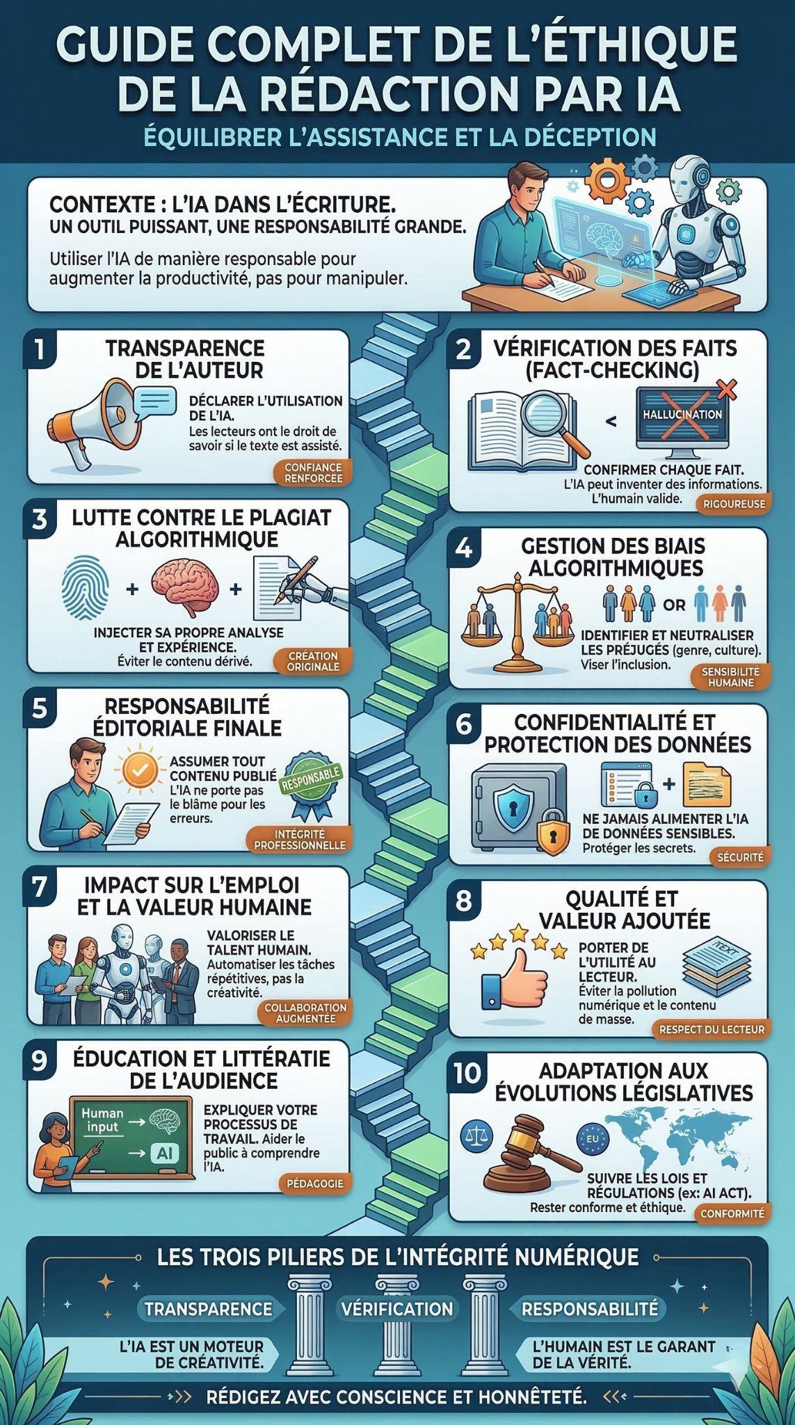 L’éthique de la rédaction par IA