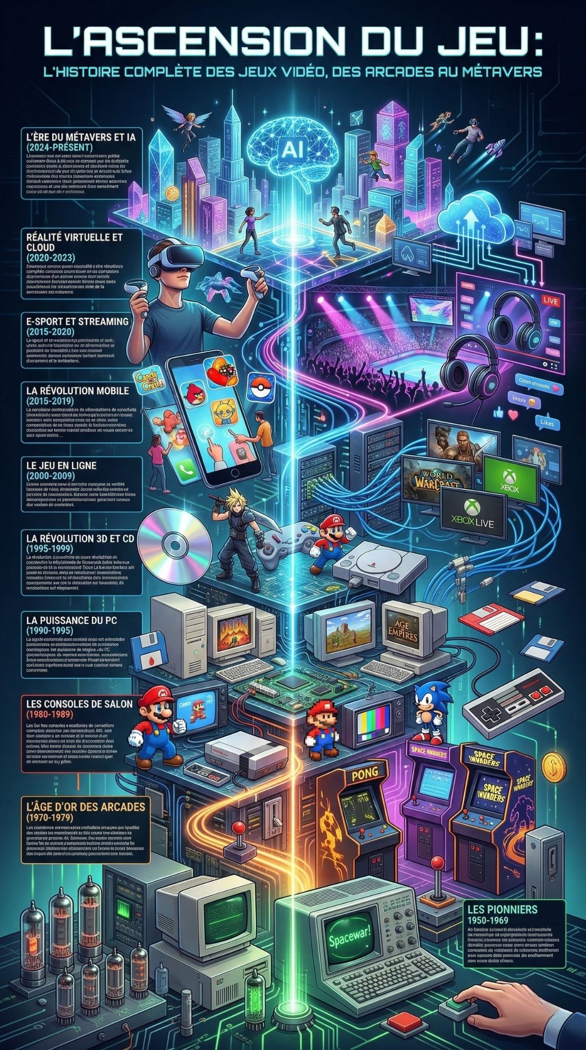 histoire des jeux vidéo