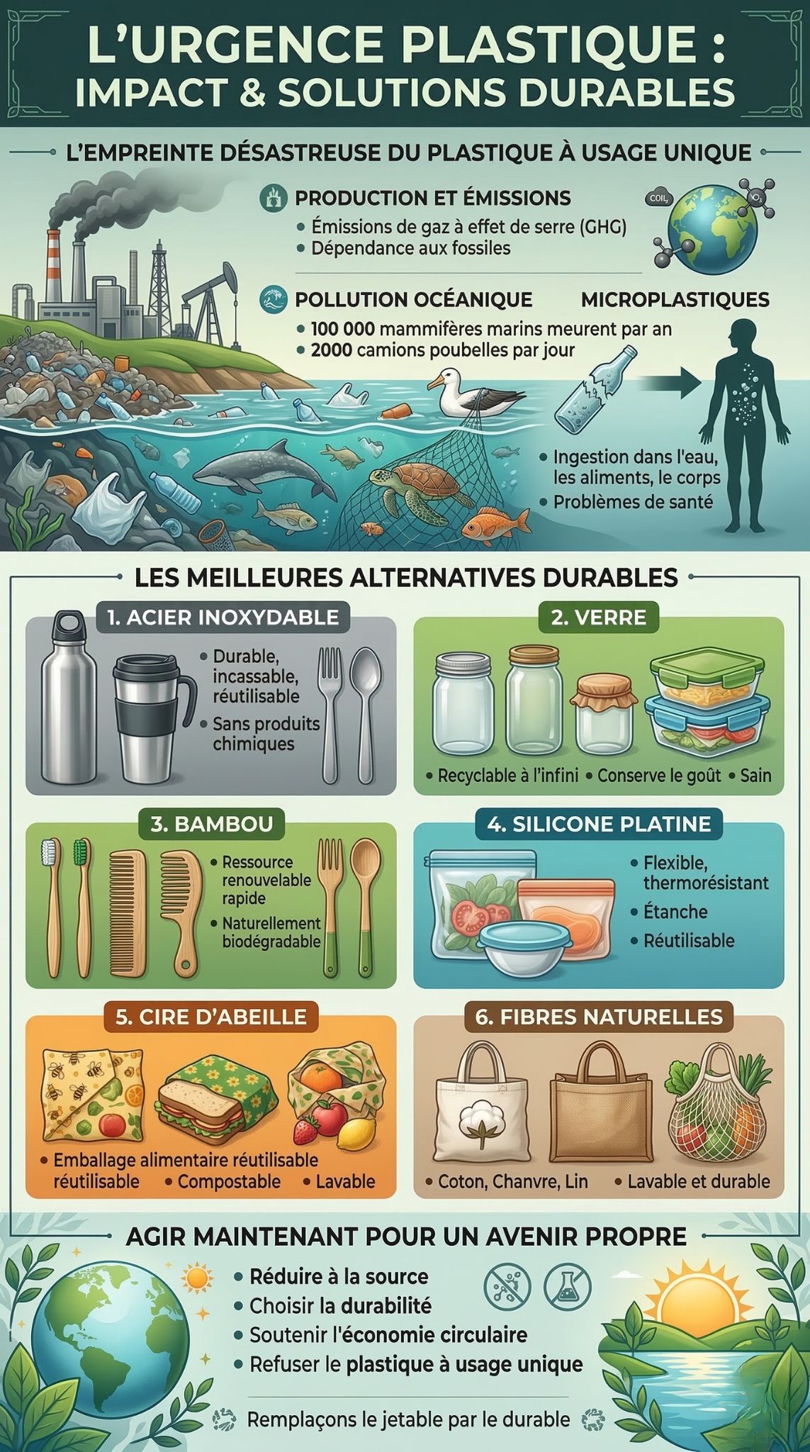 plastique à usage unique