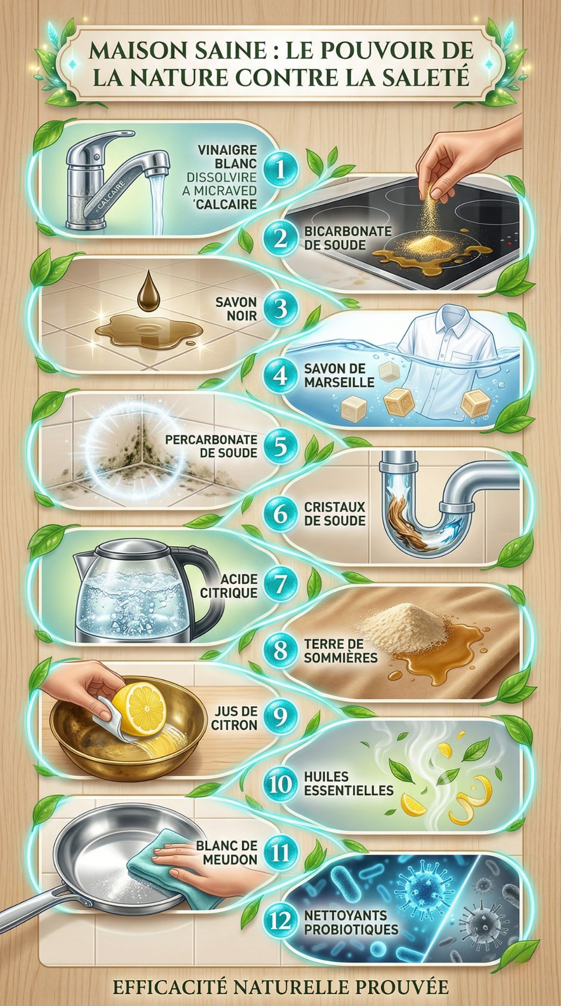 Produits de Nettoyage Écologiques Efficaces