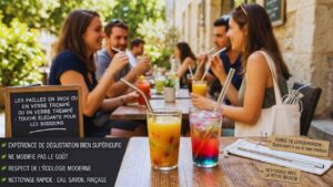 Les pailles en inox ou en verre trempé