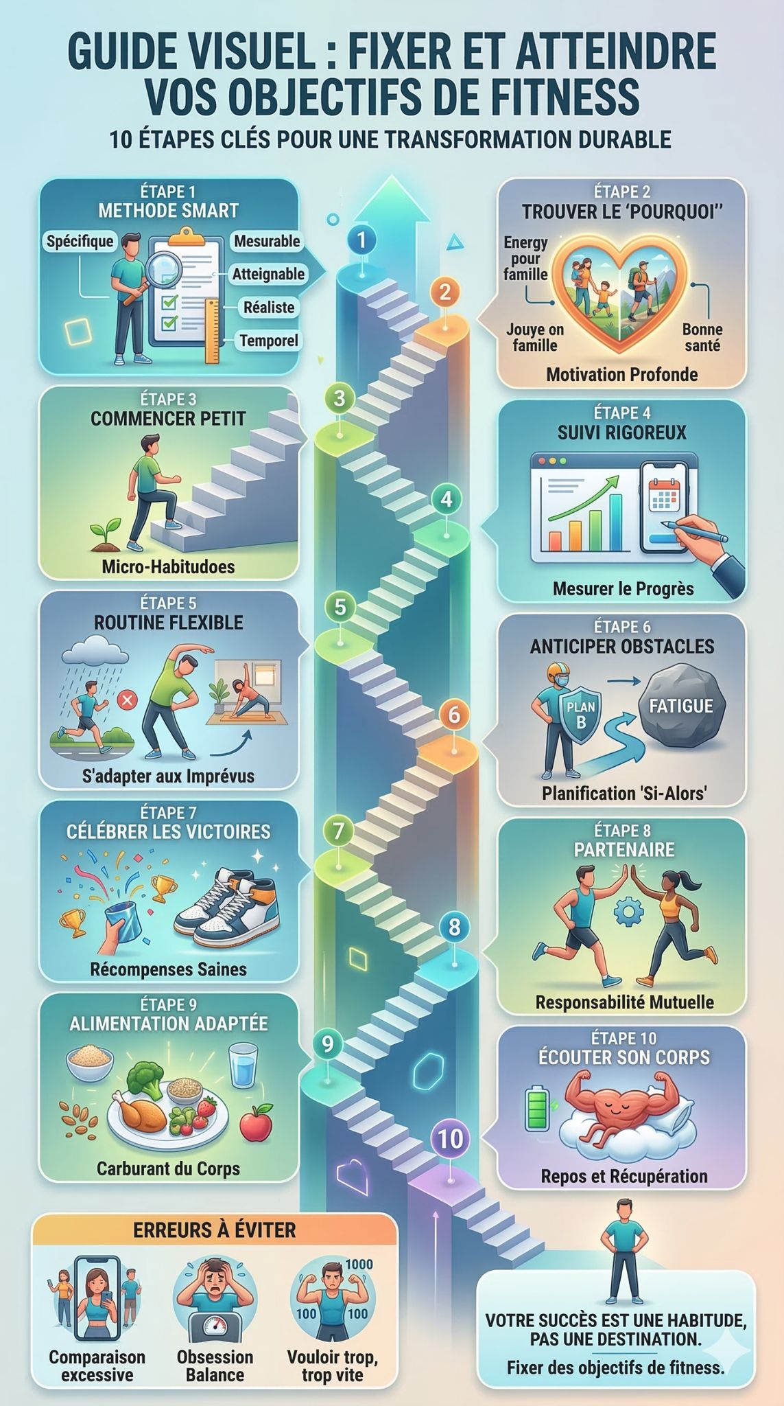 fixer des objectifs de fitness