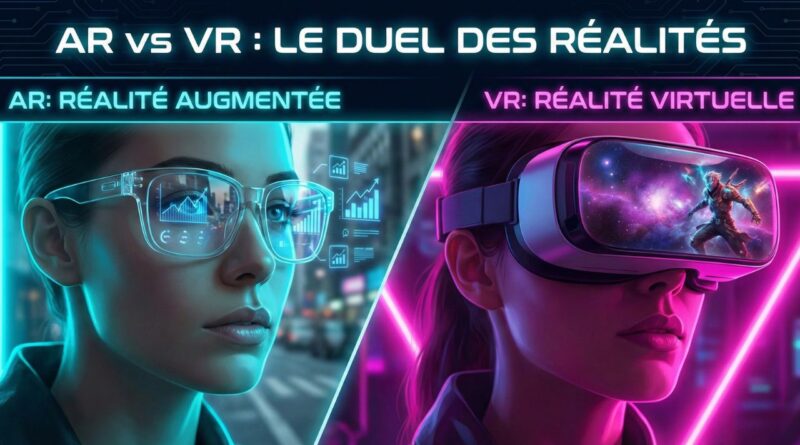Réalité Augmentée vs Réalité Virtuelle
