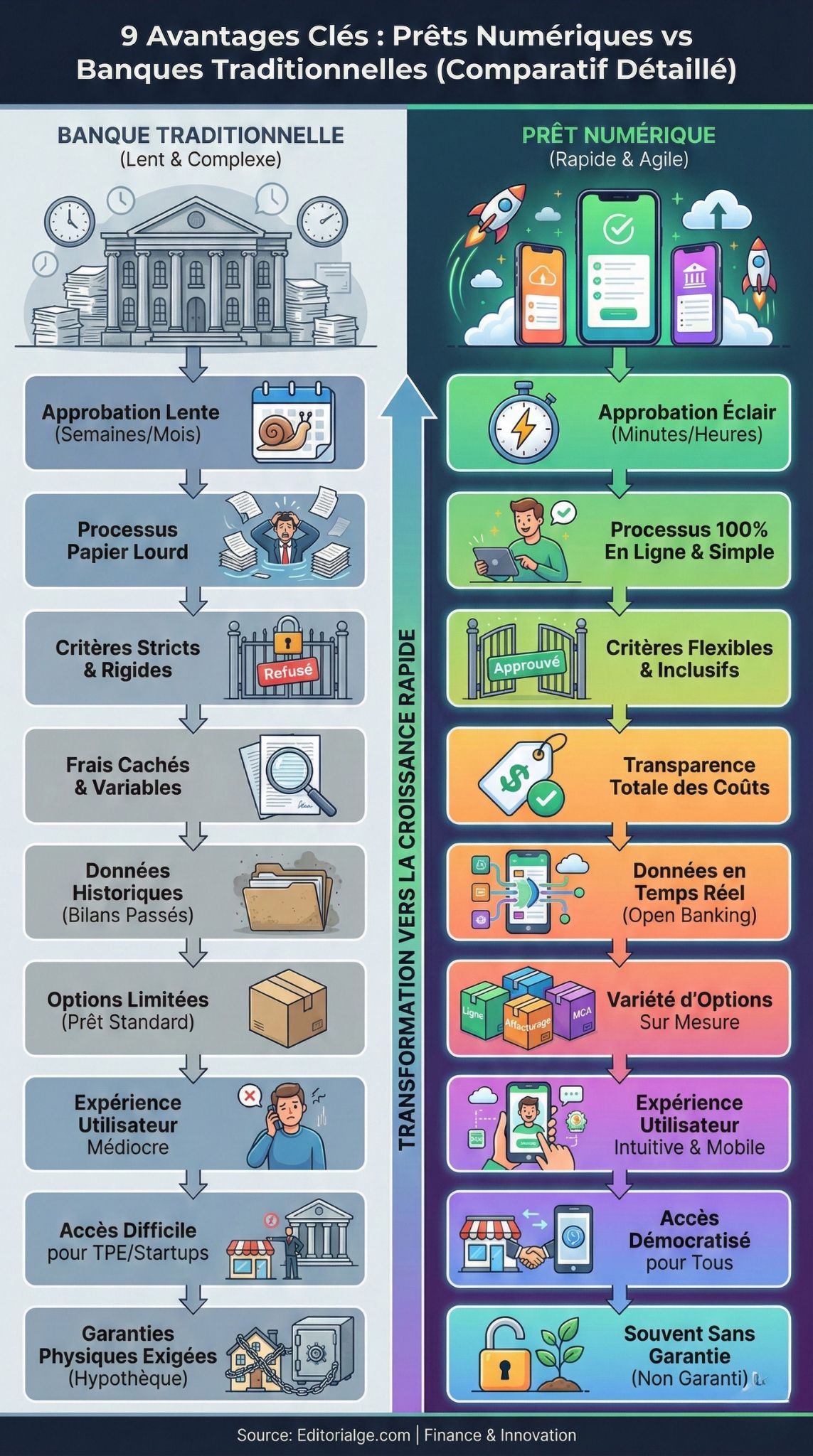 prêts numériques pour entreprises