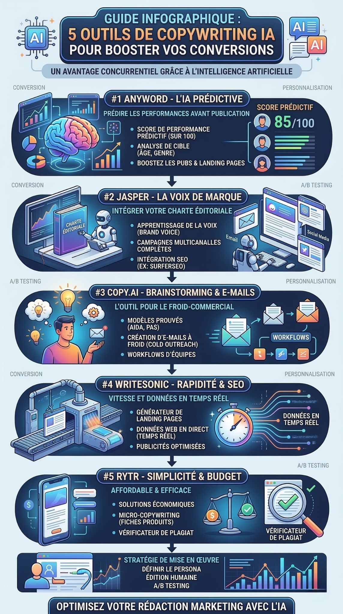 Outils de copywriting IA