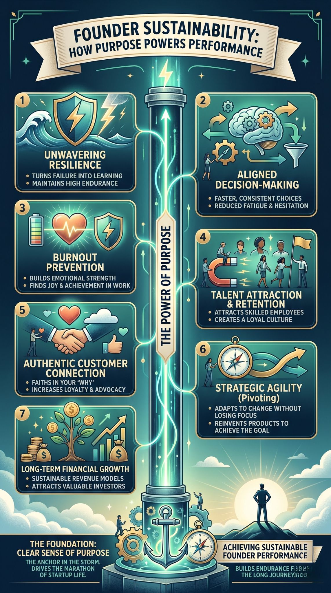 performance durable du fondateur
